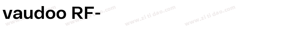 vaudoo RF字体转换